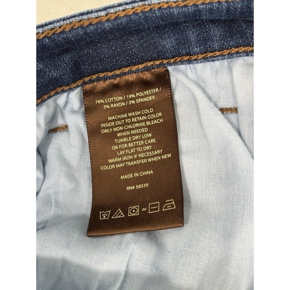 Kut From the Kloth Jeans Womens Size 4 Blue Skinny Dark Wash Stretch Denim Pants - Picture 9 of 12